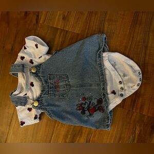 Disney minnie mouse newborn size outfit